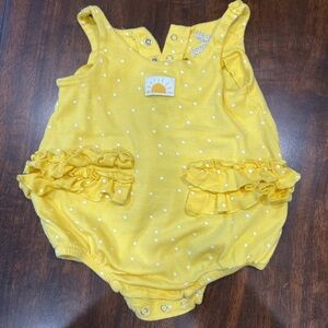 Organic Cotton Bubble Romper (6-9M)